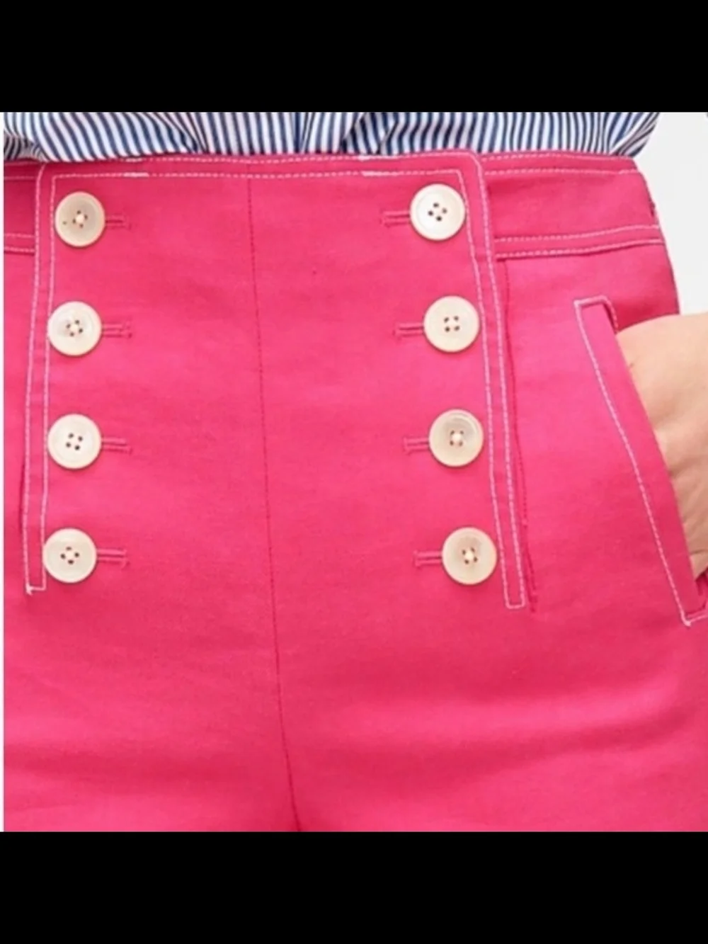 J. Crew vibrant pink